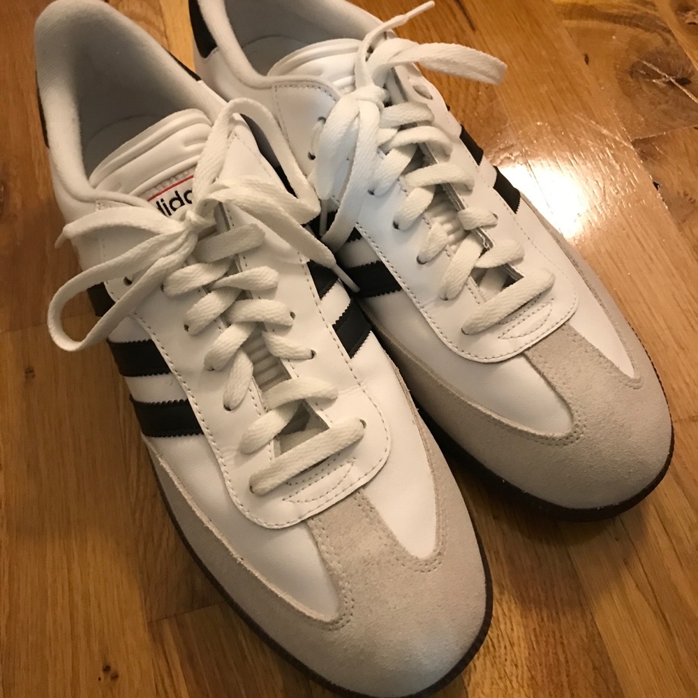 Adidas Samba size 12 white near mint